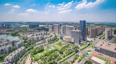 图:佛北战新产业园建设如火如荼。