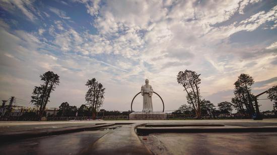 三水乐平镇儒家天下文化公园美景欣赏一