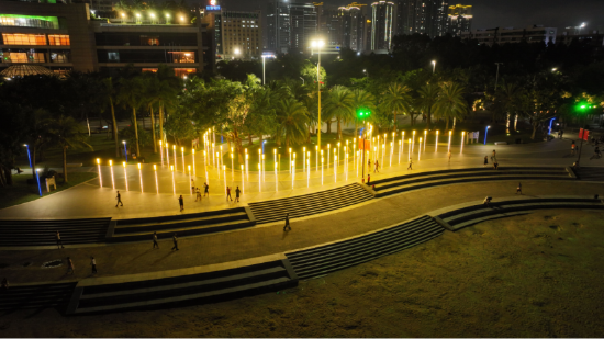 发现金沙湾的别样之美迷人的休闲夜生活就此开始~湛江市金沙湾观海长