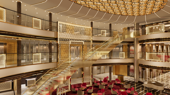 爱达·花城号 爱达广场