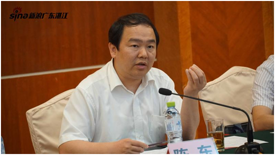 (广东省农业农村厅副厅长陈东发表讲话)