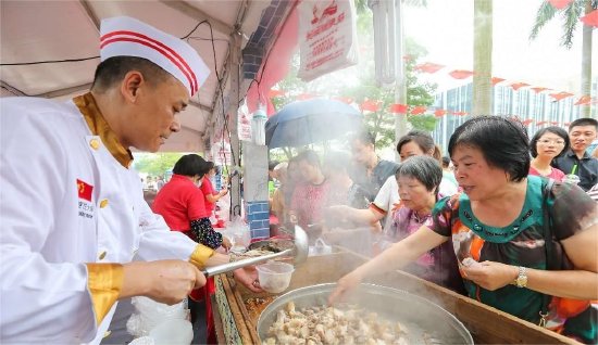 往届顺德美食节现场