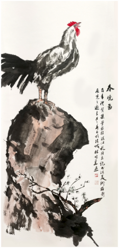 《春晓图》作者:湛江市税务局林兆华