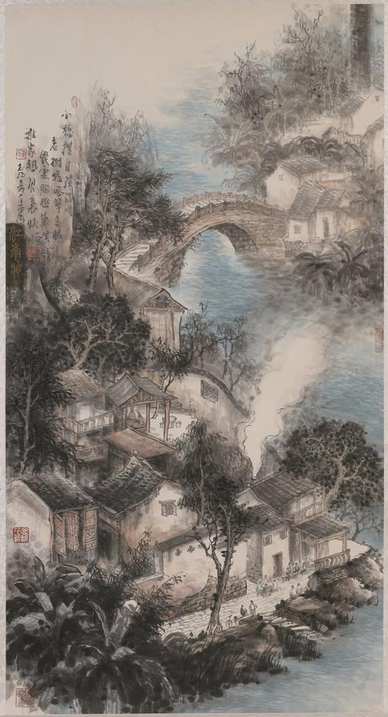 《江南梦》—黄志扬—国画