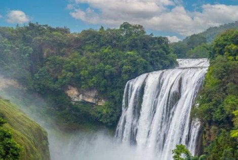 围观亚洲第一大瀑布的壮美
