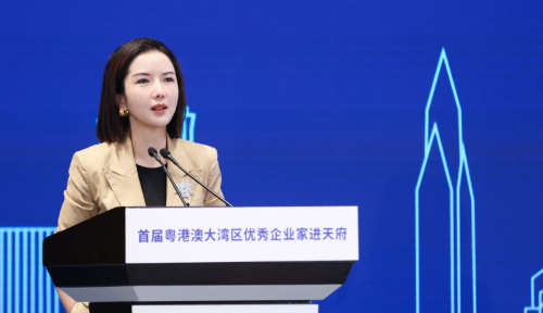 大湾区企业家走进天府新区平安黄红英分享数智化人才培养实践