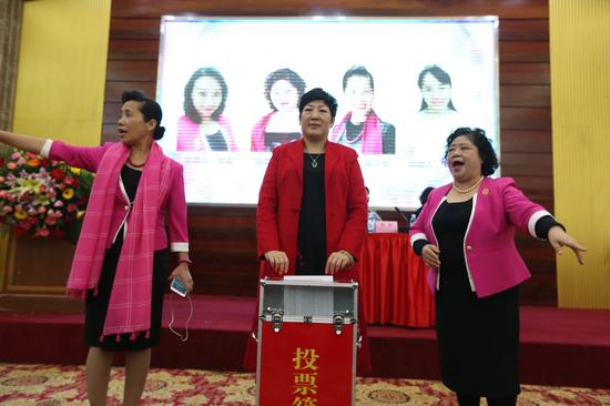 湛江市女企业家协会换届周小萍出任会长
