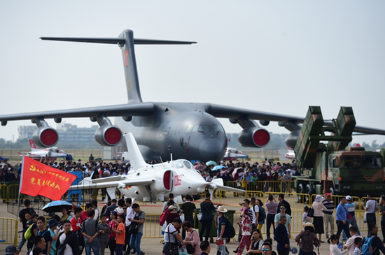 第十二届中国国际航空航天博览会现场