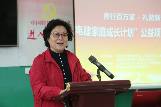 中国妇女发展基金会理事长甄砚