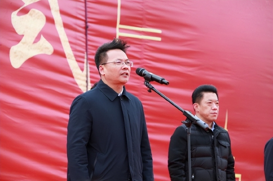 内蒙古自治区乌海市委书记唐毅开工仪式现场