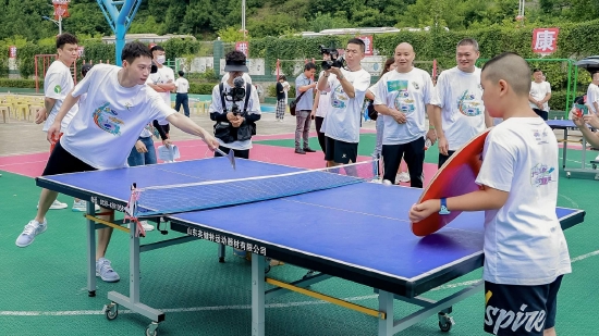 亚运冠军加持乡村少年亚运梦