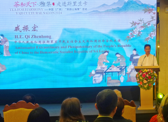 中国驻斯里兰卡大使戚振宏致辞