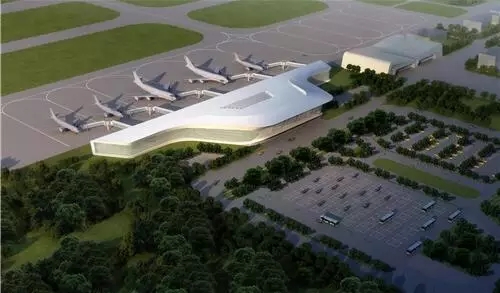 柳州机场新航站楼抢先看预计年底启用