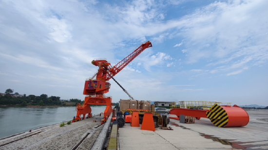 百色港田阳港区头塘作业区从荒地到河港的华丽蜕变