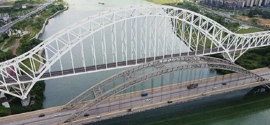 三岸大桥改造工程图图片