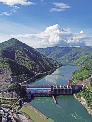 广西平班水电站成新兴旅游景点