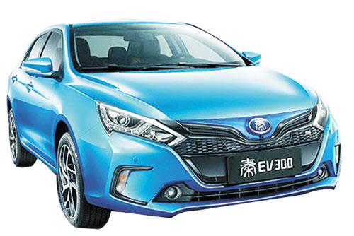 新款秦ev300纯电动车