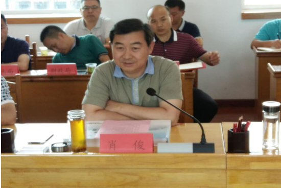 施秉县县委书记肖俊总结讲话