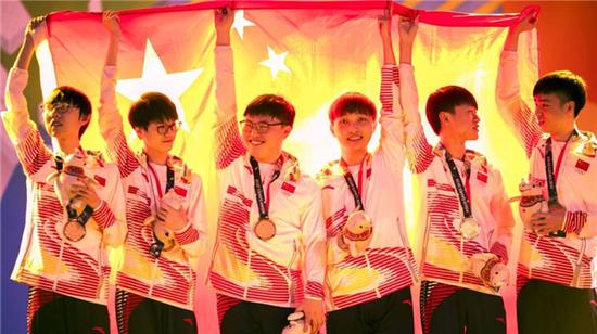 2018年亚运会电子体育表演赛英雄联盟项目冠军