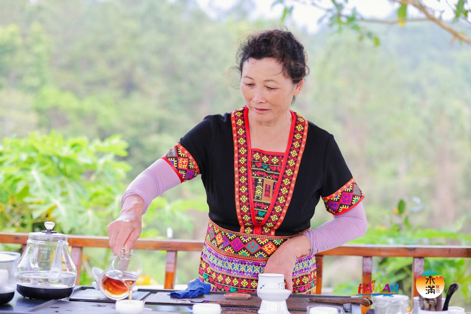 五指山雾寨生态有机茶园自然打卡点