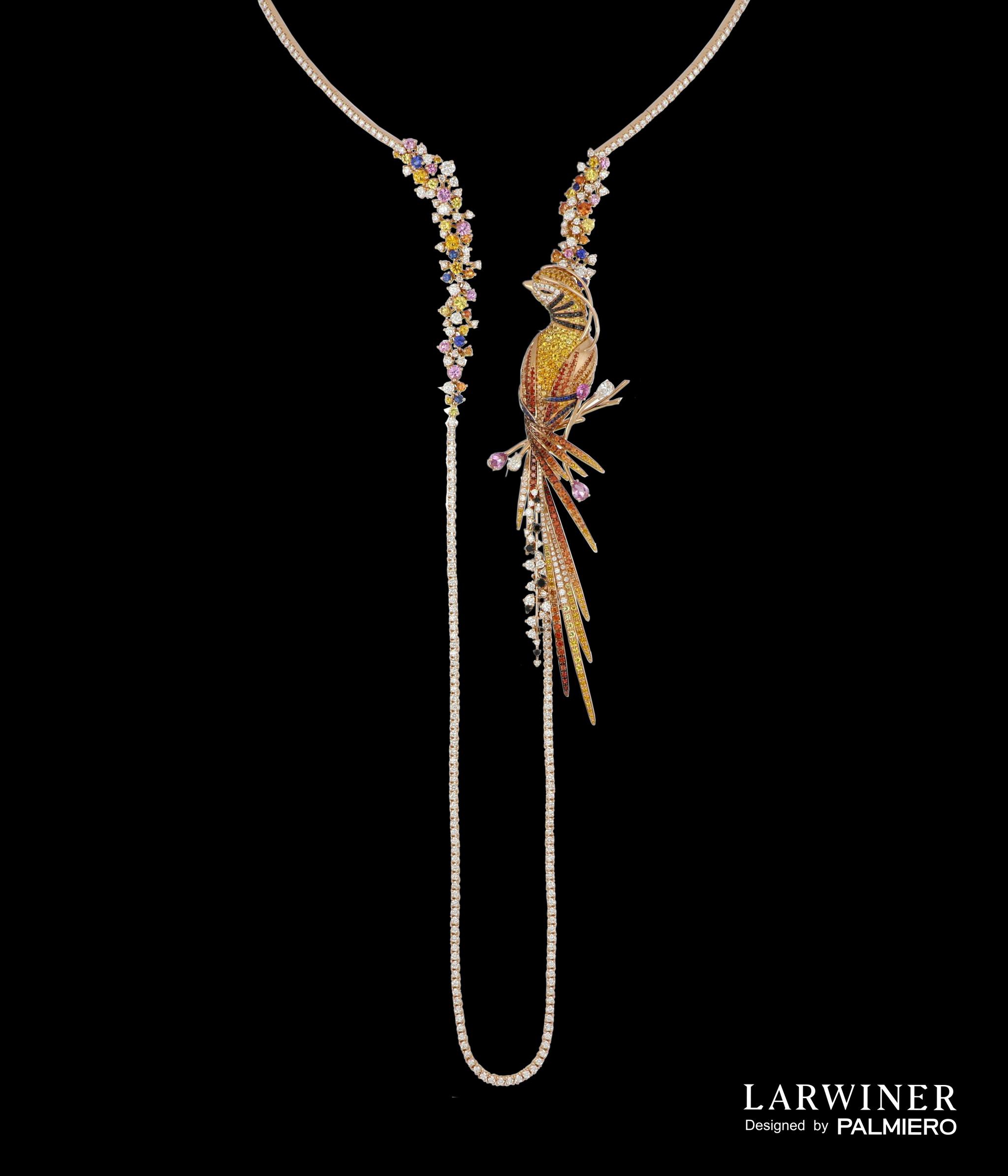 larwiner拉威儿艺术珠宝与国际珠宝艺术大师carlo parmiero联名作品