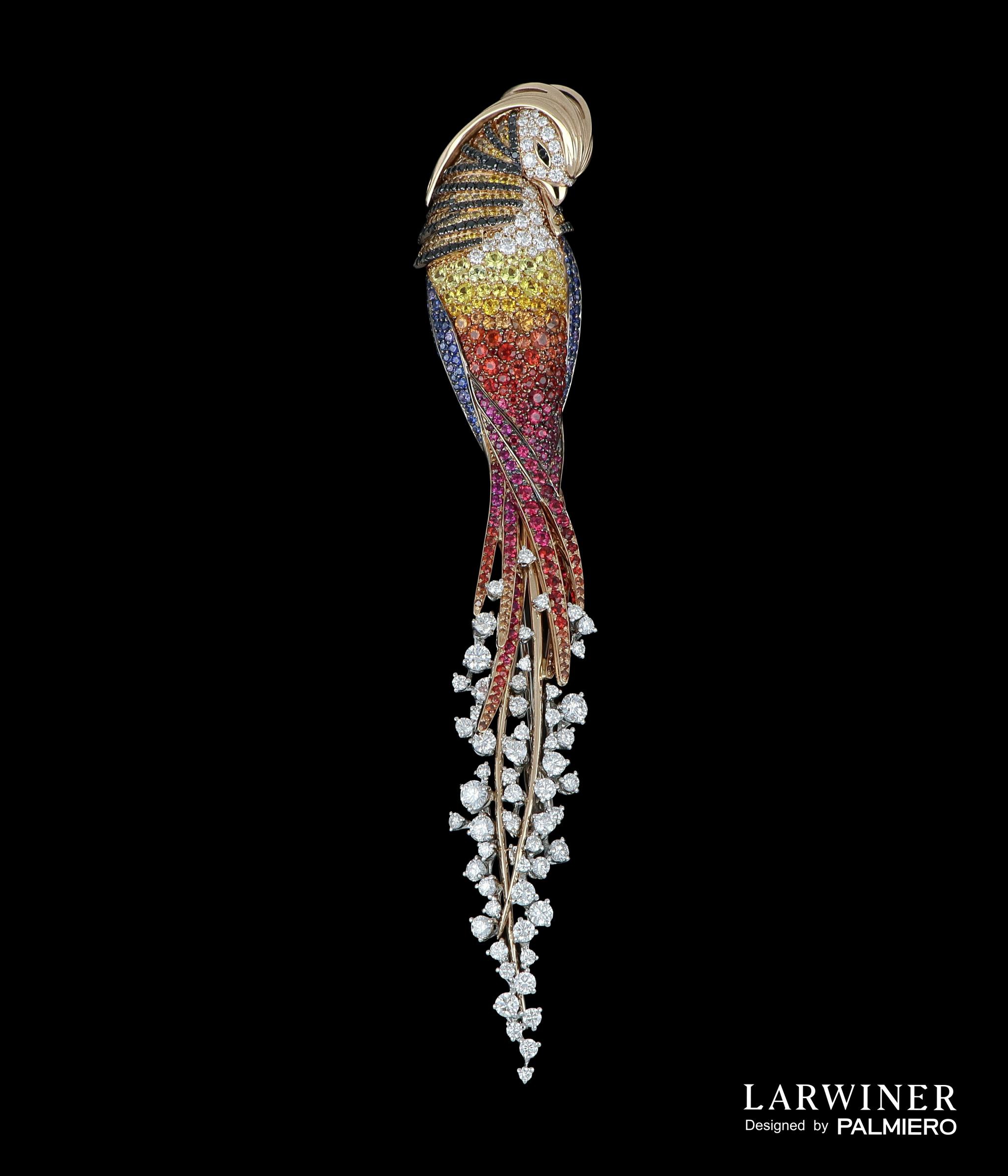 larwiner拉威儿艺术珠宝与国际珠宝艺术大师carlo parmiero联名作品