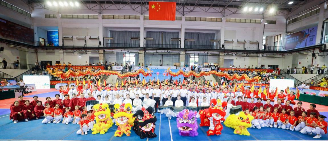 海南武术节开幕式现场