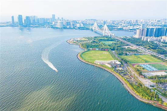 海口湾:椰风海韵 湾城融通_新浪海南_新浪网