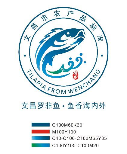 文昌罗非鱼品牌首批logo征集评选结果