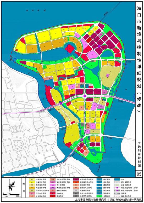 海口海秀片区规划图图片