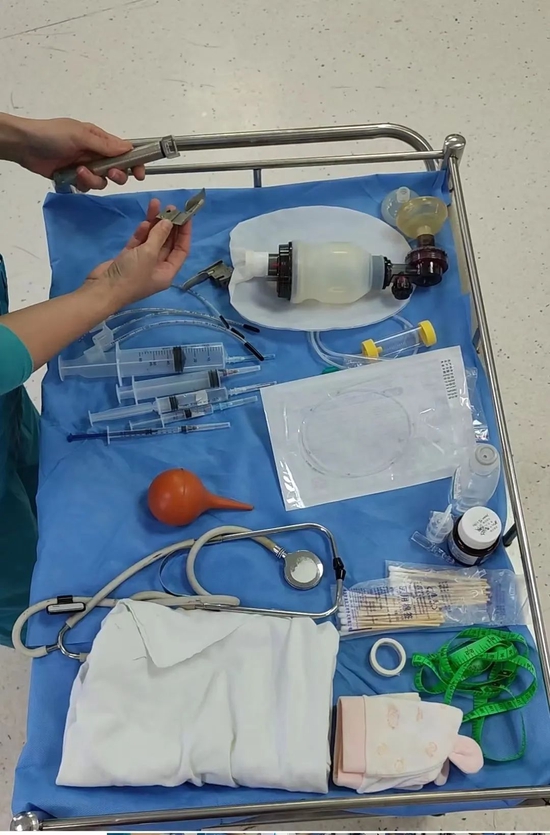 复苏前用物准备