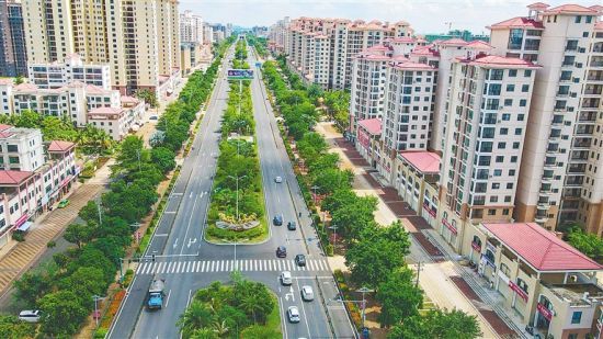 该公路串联澄迈金江镇,大丰镇,老城镇和马村港,是澄迈县城与高速公路