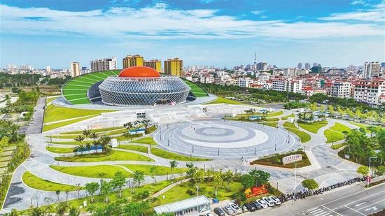 海南东方文化广场新地标新名片