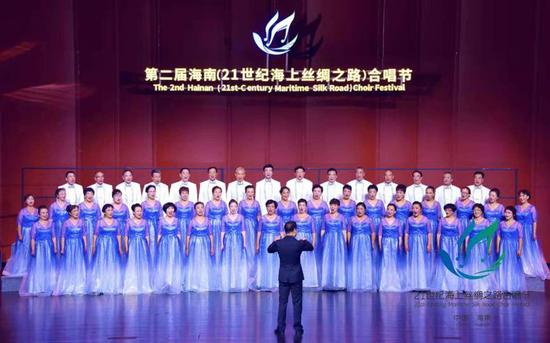 海南-半岛合唱团 为澄迈老城增光添彩