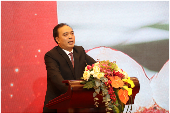 海南陆侨集团副总裁林壮森发言