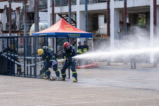 海南消防2023指挥员及站级作战力量对抗比武圆满结束