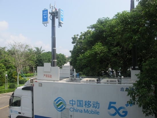 海南移动应急车已在博鳌年会现场到位并开通