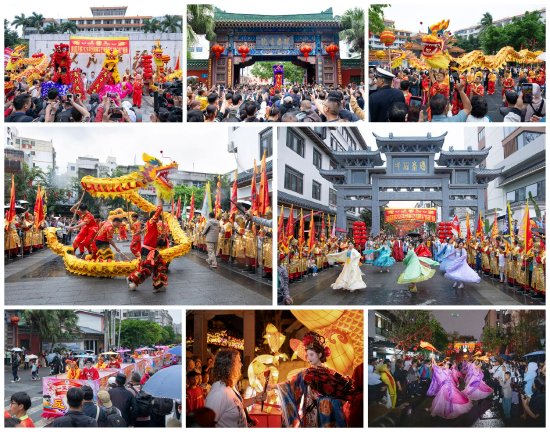 二等奖：李国茂·组照《千年府城元宵换花节》