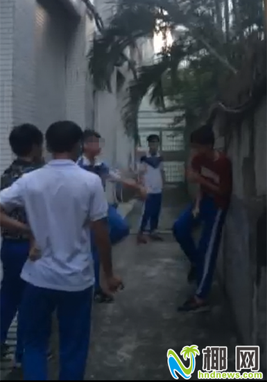 阳江海陵中学打架事件图片