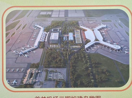 美兰机场t2航站楼开工将新增61个停机位