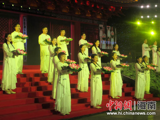 南海佛教与海上丝绸之路梵呗音乐会澄迈永庆寺举行_新浪海南_新浪网
