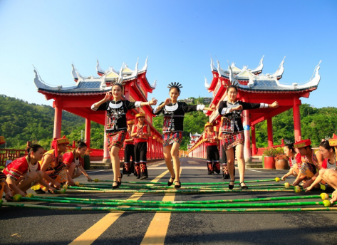 2017首届海南国际竹竿舞邀请赛拉开序幕