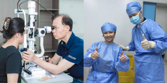 摘镜锦鲤李少云与手术专家白继教授