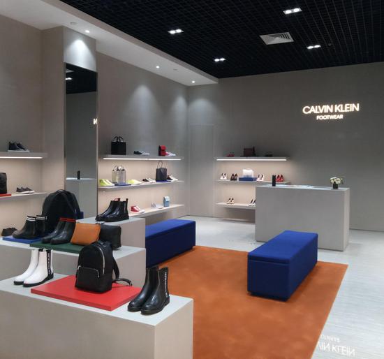 calvin klein 店内图