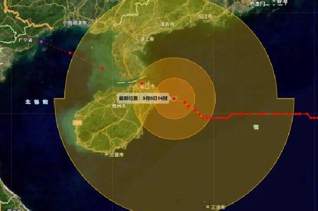 极强降雨！“摩羯”加速逼近文昌，预计16时登陆