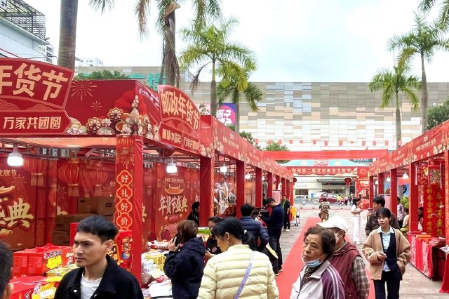 儋州第二届花市年货文旅节开幕 传统年味融合现代消费激活新春