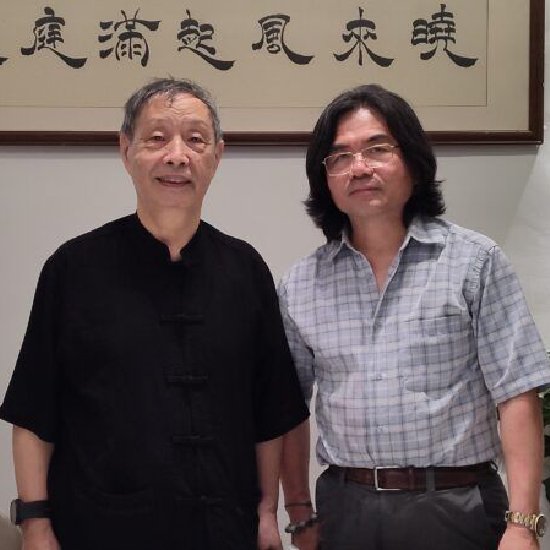 著名作家韩少功与加拿大中文作家燕飞