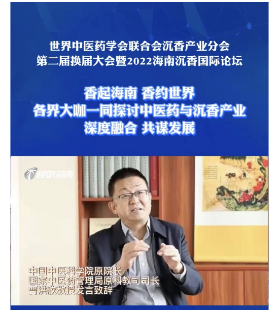 　　中国中医科学院原院长、国家中医药管理局原科教司司长曹洪欣教授作《立足需求，推进中医药服务人类健康》专题报告