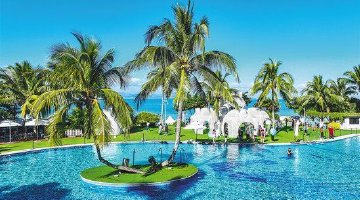 三亚蜈支洲岛：冬日海岛引客来