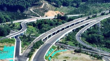 牙叉连接线路面完工！